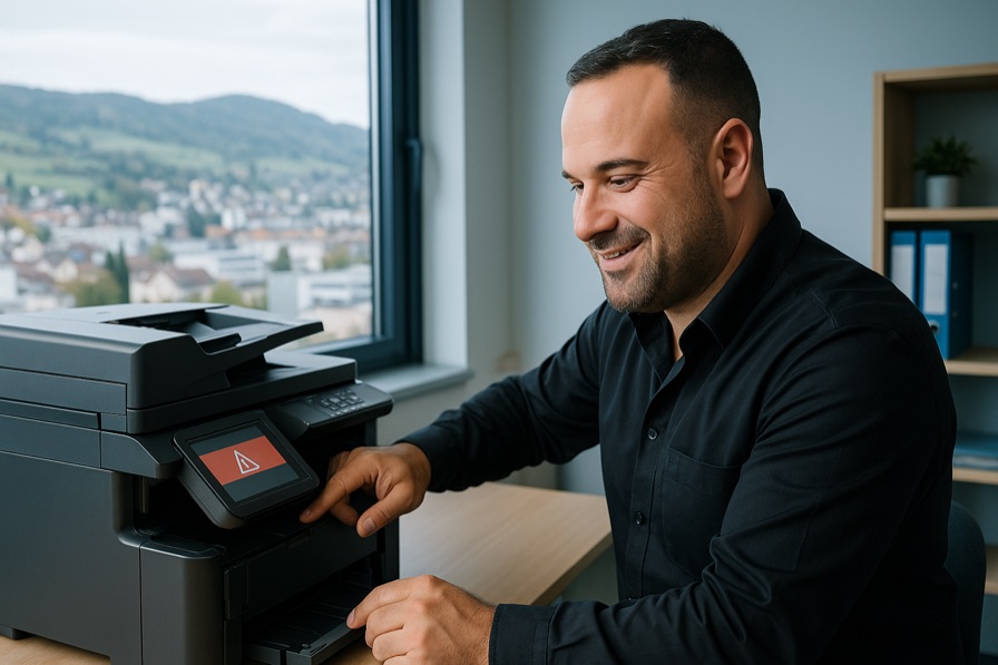 Drucker-Service und Fehlerbehebung in Augst