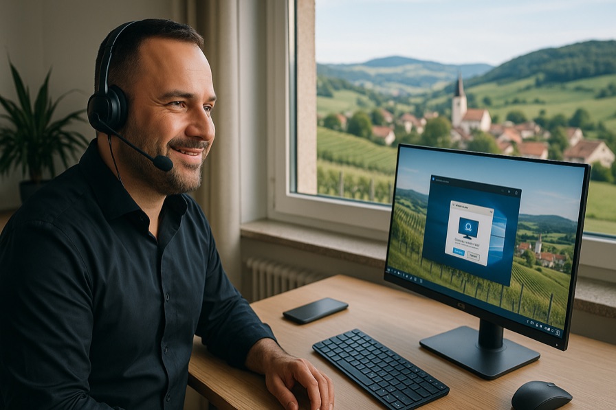 Fernwartung und Remote-Support für Ormalingen