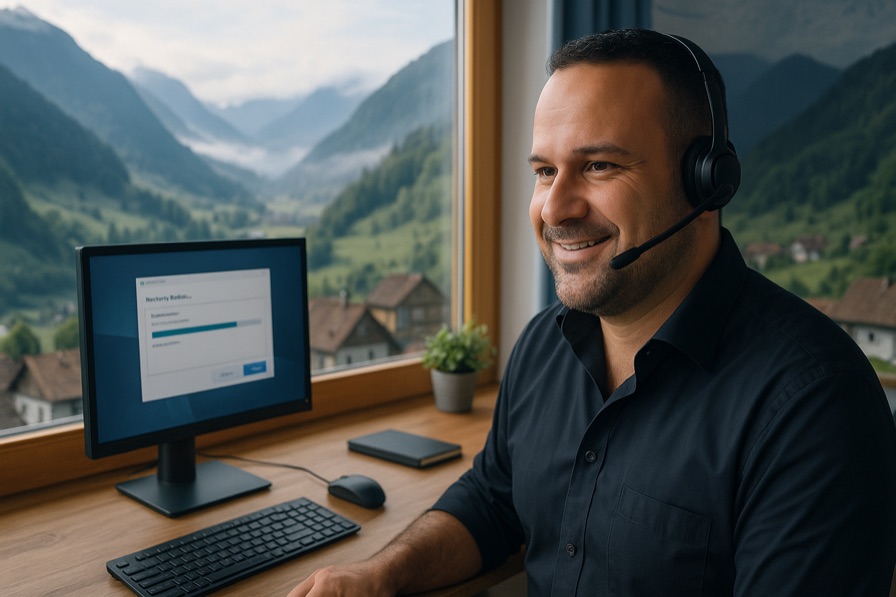 Fernwartung und Remote-Support für Eptingen