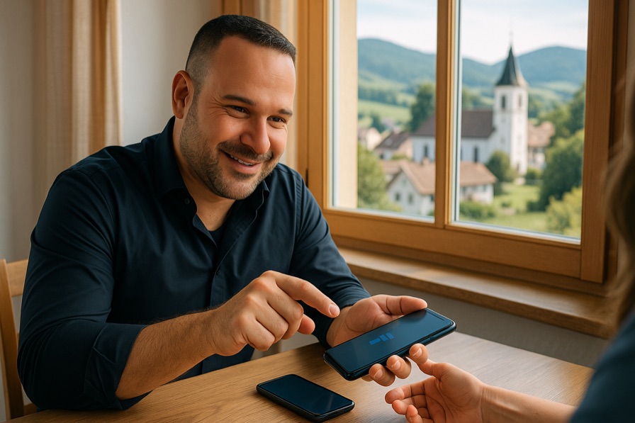 Handy- und Tablet-Hilfe in Brislach