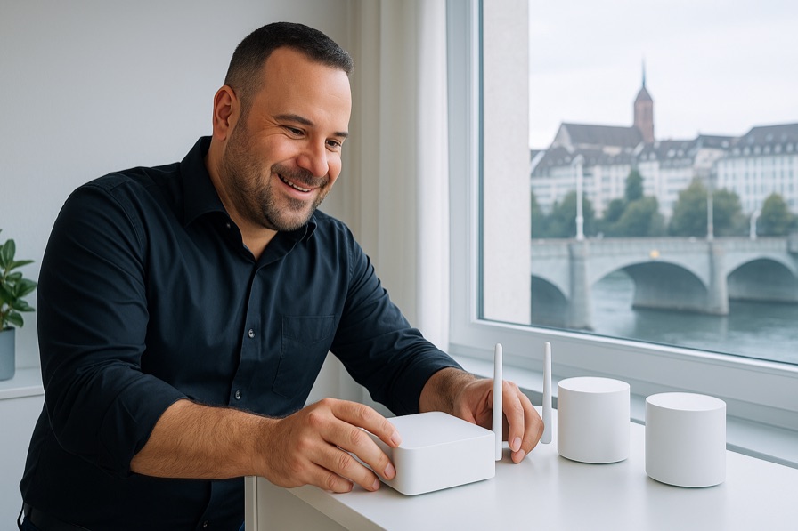 WLAN- und Netzwerk-Einrichtung in Basel